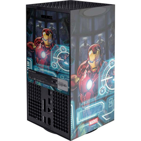 Marvel Iron Man New Armor XBox Series X Digital Edition Console Skin