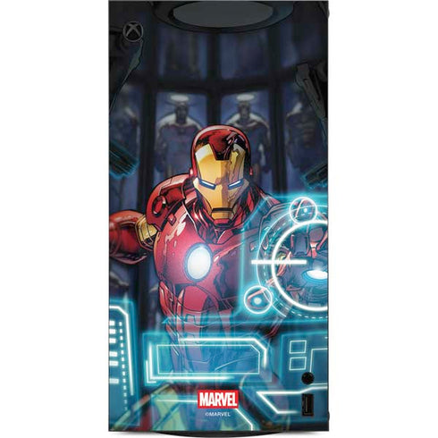 Marvel Iron Man New Armor XBox Series X Digital Edition Console Skin