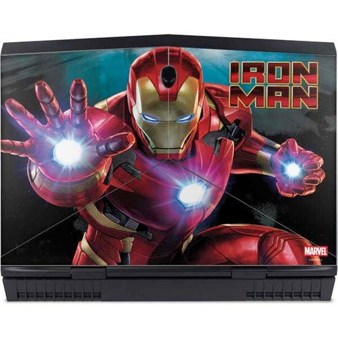 Marvel Iron Man Repulsor Blast Dell Alienware Skin