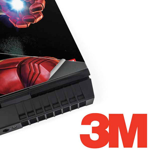 Marvel Iron Man Repulsor Blast Dell Alienware Skin