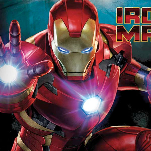 Marvel Iron Man Repulsor Blast Dell Alienware Skin