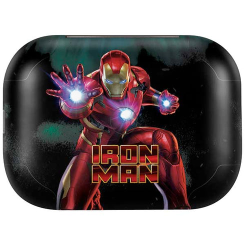 Marvel Iron Man Repulsor Blast Amazon Echo Buds Skin
