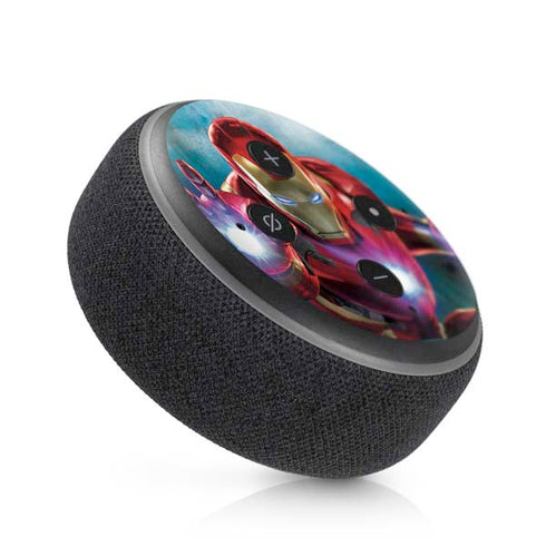 Marvel Iron Man Repulsor Blast Amazon Echo Dot Skin