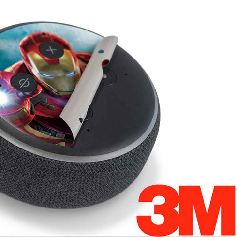 Marvel Iron Man Repulsor Blast Amazon Echo Dot Skin