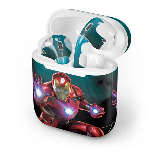 Marvel Iron Man Repulsor Blast Apple AirPods 2 Skin