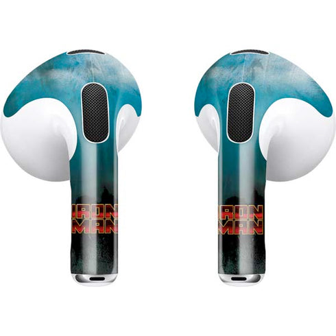 Marvel Iron Man Repulsor Blast Apple AirPods (3rd Gen 2021) Skin