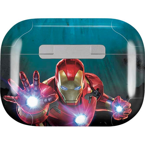 Marvel Iron Man Repulsor Blast Apple AirPods Pro Skin