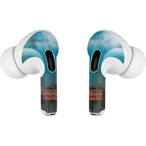 Marvel Iron Man Repulsor Blast Apple AirPods Pro Skin