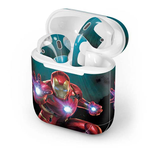 Marvel Iron Man Repulsor Blast Apple AirPods Skin