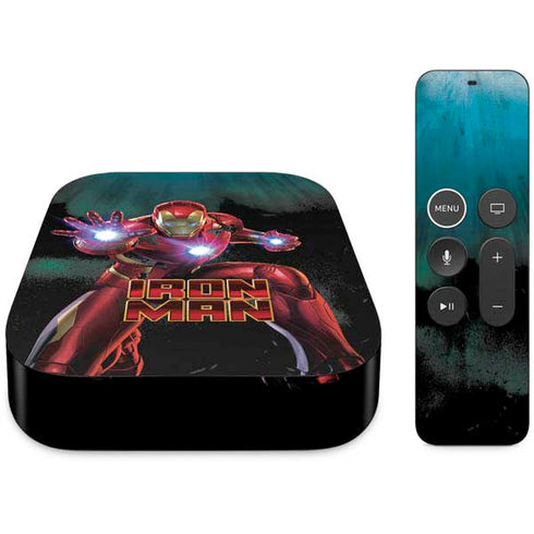Marvel Iron Man Repulsor Blast Apple TV Skin
