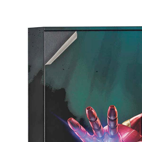 Marvel Iron Man Repulsor Blast Corsair 4000D Tempered Glass Mid-Tower ATX Case Skin