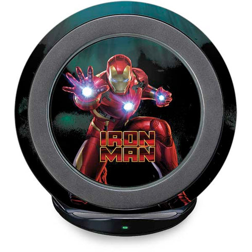 Marvel Iron Man Repulsor Blast Fast Charge Wireless Charging Stand Skin