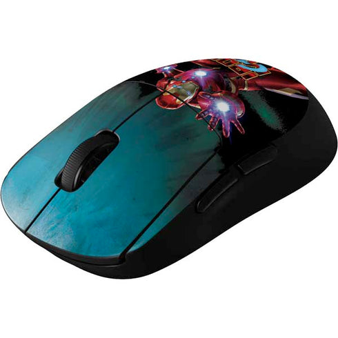 Marvel Iron Man Repulsor Blast G Pro Wireless Gaming Mouse Skin