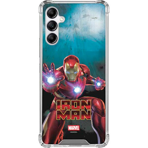 Marvel Iron Man Repulsor Blast Galaxy A15 5G Clear Case