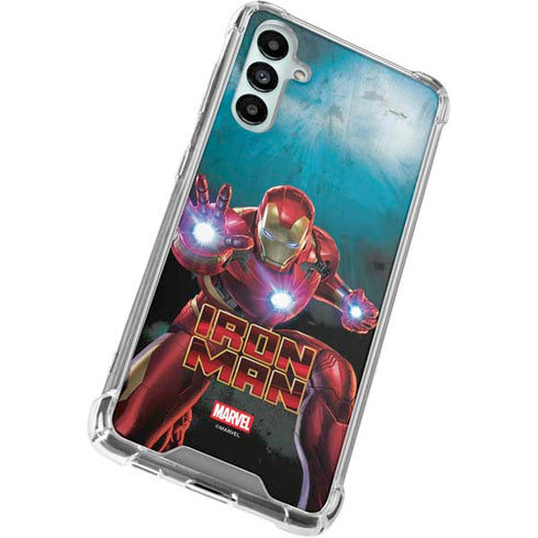 Marvel Iron Man Repulsor Blast Galaxy A15 5G Clear Case