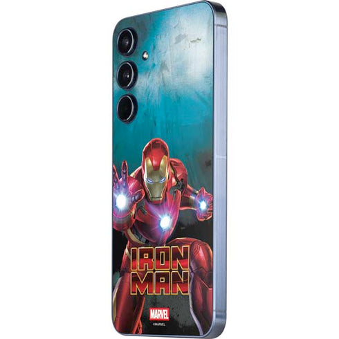Marvel Iron Man Repulsor Blast Galaxy A35 5G Skin