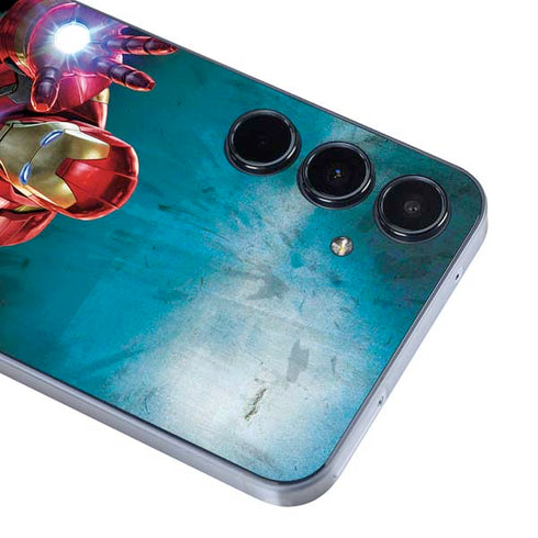 Marvel Iron Man Repulsor Blast Galaxy A35 5G Skin