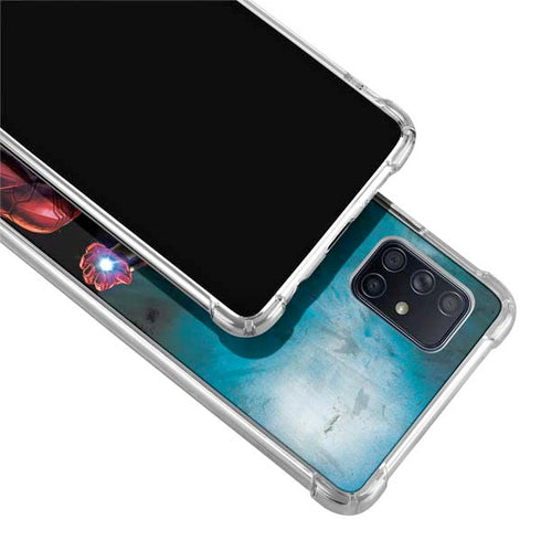 Marvel Iron Man Repulsor Blast Galaxy A51 5G Clear Case