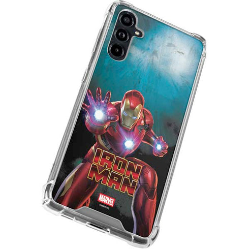 Marvel Iron Man Repulsor Blast Galaxy A54 5G Clear Case