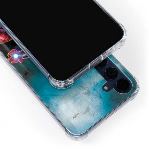Marvel Iron Man Repulsor Blast Galaxy A55 5G Clear Case