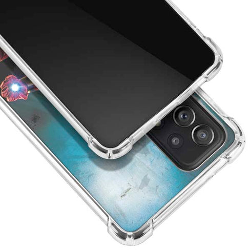 Marvel Iron Man Repulsor Blast Galaxy A72 5G Clear Case