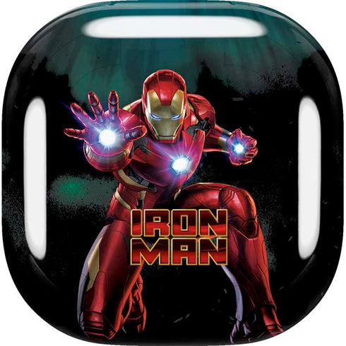 Marvel Iron Man Repulsor Blast Galaxy Buds Live Skin