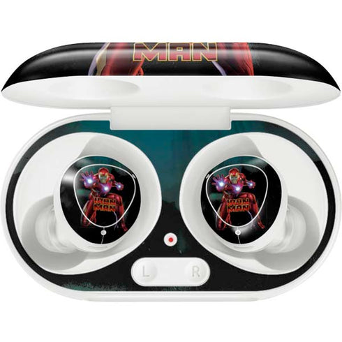 Marvel Iron Man Repulsor Blast Galaxy Buds Plus Skin