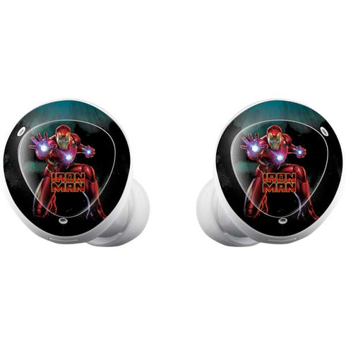 Marvel Iron Man Repulsor Blast Galaxy Buds Plus Skin