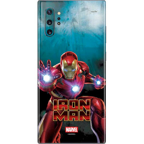Marvel Iron Man Repulsor Blast Galaxy Note 10 Plus Skin