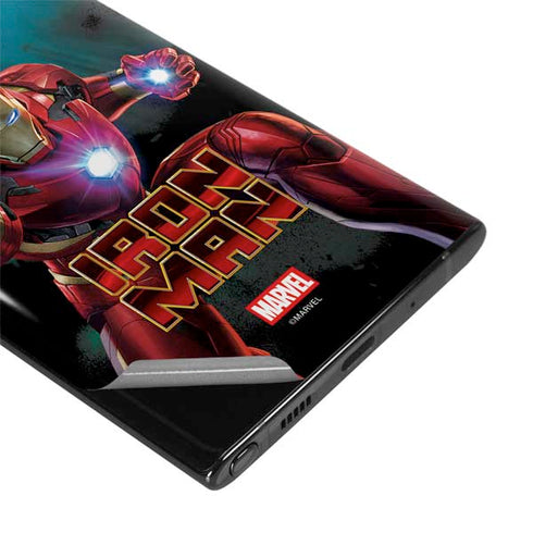 Marvel Iron Man Repulsor Blast Galaxy Note 10 Plus Skin