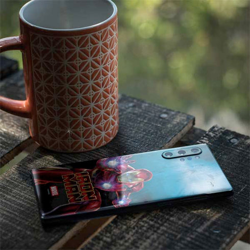 Marvel Iron Man Repulsor Blast Galaxy Note 10 Plus Skin
