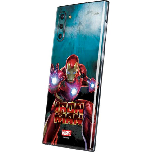 Marvel Iron Man Repulsor Blast Galaxy Note 10 Skin
