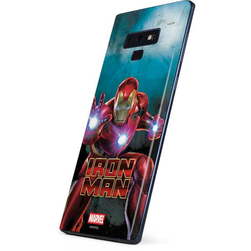 Marvel Iron Man Repulsor Blast Galaxy Note 9 Skin