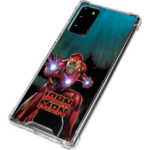 Marvel Iron Man Repulsor Blast Galaxy Note20 5G Clear Case