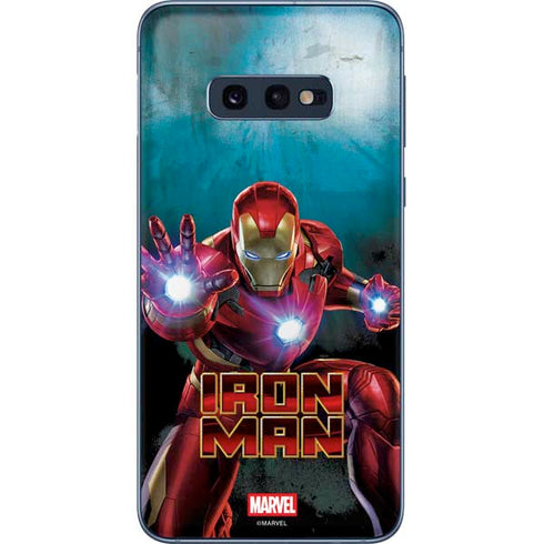 Marvel Iron Man Repulsor Blast Galaxy S10e Skin