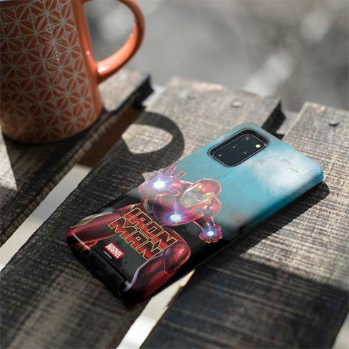 Marvel Iron Man Repulsor Blast Galaxy S20 Plus Pro Case