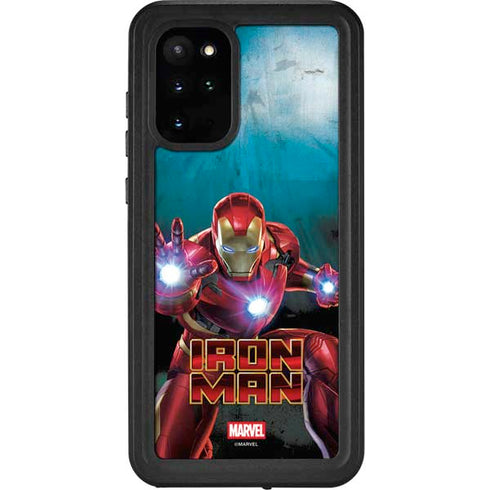 Marvel Iron Man Repulsor Blast Galaxy S20 Plus Waterproof Case