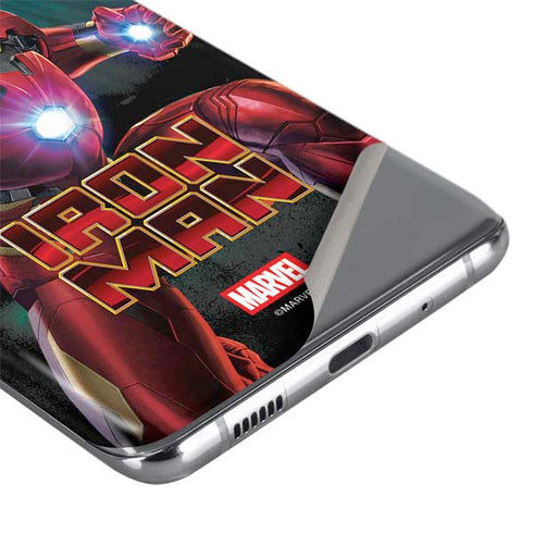 Marvel Iron Man Repulsor Blast Galaxy S20 Skin