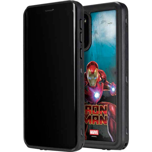 Marvel Iron Man Repulsor Blast Galaxy S20 Waterproof Case