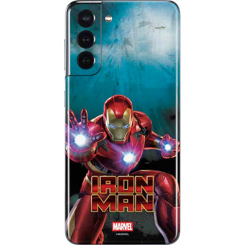 Marvel Iron Man Repulsor Blast Galaxy S21 5G Skin