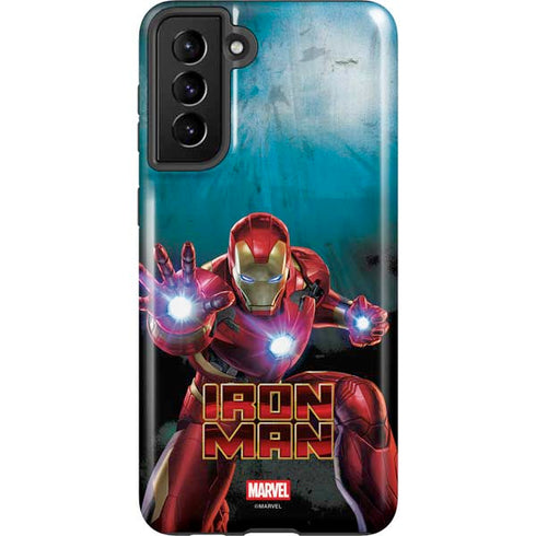 Marvel Iron Man Repulsor Blast Galaxy S21 Plus 5G Pro Case