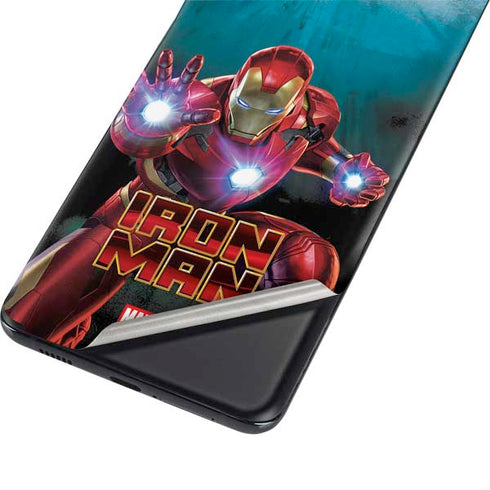 Marvel Iron Man Repulsor Blast Galaxy S21 Plus 5G Skin