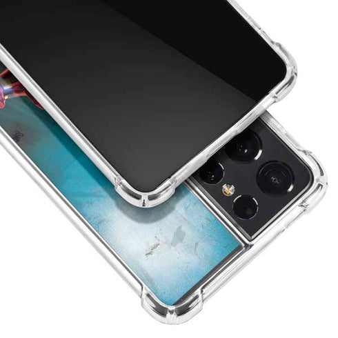 Marvel Iron Man Repulsor Blast Galaxy S21 Ultra 5G Clear Case