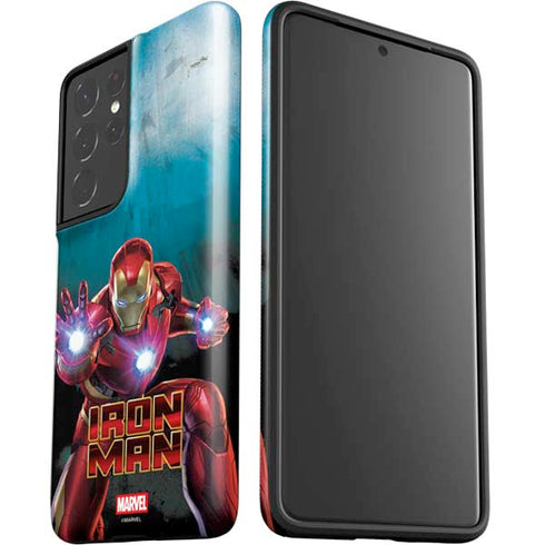 Marvel Iron Man Repulsor Blast Galaxy S21 Ultra 5G Pro Case