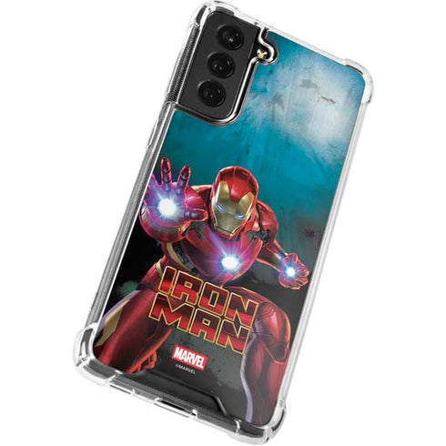 Marvel Iron Man Repulsor Blast Galaxy S22 Plus Clear Case