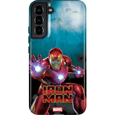 Marvel Iron Man Repulsor Blast Galaxy S22 Plus Pro Case