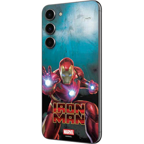 Marvel Iron Man Repulsor Blast Galaxy S23 FE Skin