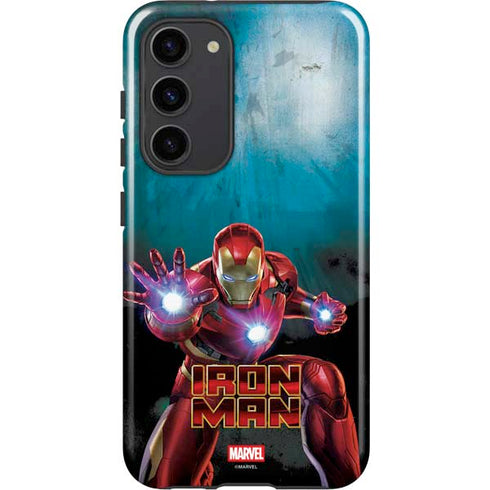 Marvel Iron Man Repulsor Blast Galaxy S23 Plus Pro Case