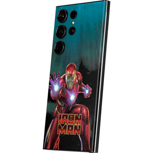 Marvel Iron Man Repulsor Blast Galaxy S23 Ultra Skin