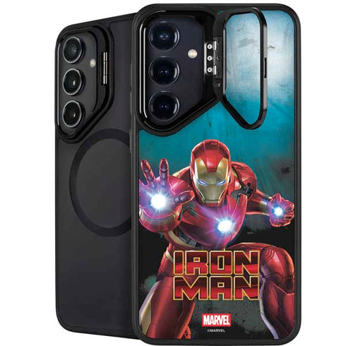 Marvel Iron Man Repulsor Blast Galaxy S24 Plus Kickstand Case